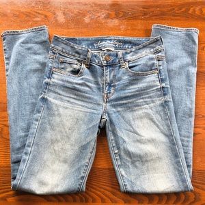 American Eagle Super Stretch Straight Jeans